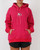 Town & Country Da Rock Pop Hoodie Womens in Magenta