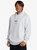 Quiksilver Saturn Hoodie Mens in White Marble Heather