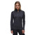 Le Bent Core Midweight Quarter Zip Base Layer Top Womens in Dark Cloud