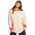 Roxy Weekend Plans Blocked Fleece Womens in Apricot Brandy