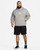 Nike SB Essential Fleece Pullover Hoodie Mens in Dark Grey Heather White