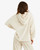 Billabong Cuddle Up Hoodie Womens in White Cap