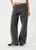 Afends Lexi Recycled Low Rise Carpenter Pant Womens in Gunmetal