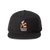 Roark Station Snapback Hat Mens in Black Enjoy Bird