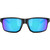 Oakley Gibston XL Sunglasses in Matte Black Prizm Sapphire