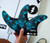 Futures Jack Robinson Honeycomb Large Thruster Fin Set in Aqua