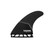 Futures JS Honeycomb Large Thruster Fin Set in Smoke