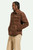Brixton Cass Jacket Mens in Pinecone Brown Cord
