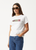 Afends On Top Regular Tee Womens in White Afends On Top Regular Tee Womens in White