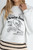 Rhythm Paradise Found Crew Fleece Womens in Grey Marle