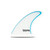 Futures Ethan Ewing Medium Thruster Fin Set in White Blue