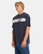 Quiksilver Tilt Panel Knit Tee Mens in Black Wave