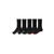 Globe OG Sock 5 Pack 7-11US Mens in Black Assorted