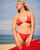 Roxy Lagos Tie Side Bikini Pant Womens in Tomato