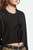 Brixton Cropped Pointelle Tie Cardigan Womens in Black