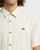 Quiksilver MW Premium Stretch Short Sleeve Shirt Mens in Bone White