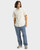 Quiksilver MW Premium Stretch Short Sleeve Shirt Mens in Bone White