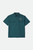 Brixton Mechanics Cru Short Sleeve Shirt Mens in Night Sage