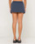 Rusty Lombardi Nylon Mini Skirt Womens in Navy