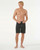 Rip Curl Mirage Sideways Boardshort Mens in Washed Black