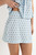 Rhythm Ginger Mini Skirt Womens in Light Blue