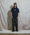 Former Flatline Tee Mens in Washed Black