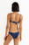 Rhythm Lily Rib Balconette Bikini Top Womens in Ink