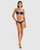 Rhythm Lily Rib Low Rise Cheeky Bikini Pant Womens in Ink