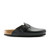 Birkenstock Boston Smooth Leather Narrow Sandal in Black