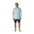 Vissla Twisted Eco Rashvest Mens in Sea Green Heather Vissla Twisted Eco Rashvest Mens in Sea Green Heather