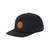 Santa Cruz Classic Dot Snapback Cap Boys in Black