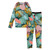 Burton Kids Lightweight Base Layer Set in Oversized Tropical