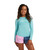 Roxy Essentials Long Sleeve Lycra Rashvest Girls in Coastal Shade