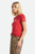 Brixton Coors Light Racing Fitted Tee Womens in Coors Red