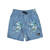 Quiksilver Everyday Straight Volley 13in Boardshort Junior Boys in Coronet Blue Costal Floral