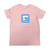 Trigger Bros T-Star Box Icon Tee Kids in Pink