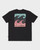 Billabong Crayon Wave Premium Tee Mens in Washed Black