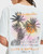 Roxy Hangloose Poster Tee Womens in Egret Palm