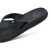 Reef Phantom Nias Thongs Mens in Black Grey