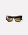 Epokhe Brut Sunglasses in Crystal Dark Tortoise Polished Amber