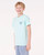 Rip Curl Fadeout Icon Tee Boys in Light Aqua