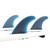 FCS II Performer Neo Glass XS Tri Fin Set in Pacific