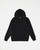 Quiksilver Salt Water Zip Hoodie Mens in Black
