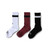 Former Franchise Sock 3 Pack Mens in White Red Black