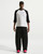 Nike Sportswear Club 3/4 Raglan Tee Mens in Black White