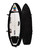Creatures Of Leisure 6ft 7 Shortboard Multi Tour Wheely DT2.0 Cover in Black Silver
