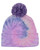 Santa Cruz Opus Dot Bobble Beanie Girls in Pink Tie Dye