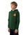 Santa Cruz Classic Dot Puff Chest Hoodie Boys in Dark Green