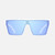 Carve Voodoo Sunglasses in Matte White Grey Blue White Iridium