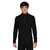 Le Bent Midweight Quarter Zip Base Layer Top Mens in Black